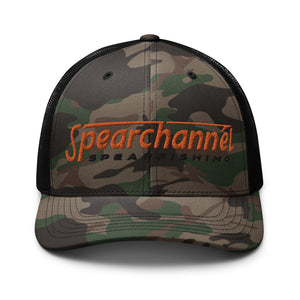 Spearchannel Camo Trucker Hat