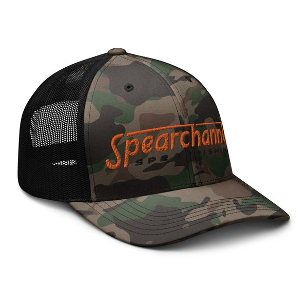 Spearchannel Camo Trucker Hat